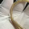 Full Diamond Nail Bangle Bracelet Women Men 18k Gold Plated Bracelets Jewelry For Lover Gift no box size 17 and 19