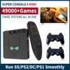 Super Android Game Consoles Box X-King SX922 Chip Support Saturn Simulator TV Box High Definition Elite Games Kleine Groothandel