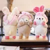 Plush Bunny hanger konijn sieraden pluche-toy tassen accessoires sleutelhanger hanger tas auto hanger baby ornamenten