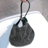 Evening bag Bling Rhinestone Bag Women Diamond Soft Dinner Small Clutch Purses Ladies Fashion Square Handbag 20220607