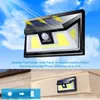 Garage 76/180COB Wandbeleuchtung Solar Wide Outdoor Lampe Yard Winkel Notfall Sicherheit Garten Wasserdichte Lichter Efrjd