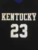 XFLSP Kentucky Wildcats 23 Jodie Meeks 24 Jamal Mashburn Basketball Jersey Blue、White、またはカスタム任意の任意の編集用メンジャージ