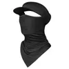 Casques de moto mince respirant glace soie crème solaire long cou masque complet été protection UV cyclisme en plein air plage beauté chapeau de soleil moto