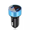 자동차 충전기 15W 듀얼 USB 통화 담배 라이터 충전 iPhone Xiaomi 자동차 어댑터