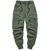 Pantaloni da uomo Uomo Tattico Cargo Moda Funzionale Multi Tasche Pantaloni Hip Hop Streetwear Bomber Techwear NeroDrak22 da uomo