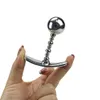 Massage Metal Crystal Anal Plug Stimulator Stainless Steel Jewelry Beads Butt Dildo Sex Toys Products For Woman Men Sho227C9302267