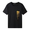 Projektant T koszulka drukowana T-shirt 714679197 Oddychające ubrania anty-shrink bawełniane koszulki Luksusowe luksusowe strejowe tshirty dla mężczyzn i kobiet dla mężczyzn i kobiet