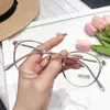 Fashion Big Eyes Frames Decoration TR TR TRA et METAL SPRING MOETS LUSTES DE STYLE CELL