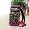 Leopard Print Lunch Bags Fruit and Vegetable Backpack Cooler Bags Reusable Outdoor Picnic Travel Large Capacity Totes