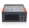 Universal -50-99 stopnia STC-1000 cyfrowy termostat termostat termostat termostat temperatury z czujnikiem AC 110V 220V 24V 12V