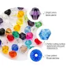 600 Stück ganze 4 mm Glas-Doppelkegel-Perlen, Kristallperlen, facettiert, Österreich 5238, Perlenstickerei für Schmuckherstellung, Verkauf, Farbe 2914963