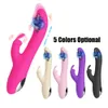 Anal Plug juguetes sexys para mujeres erótico estiramiento automático clítoris estimulador del punto G 10 modos 3 velocidades varita mágica conejo vibrador