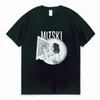 Herr T-shirts Mitski Be The Cowboy Poster Musik Skicka vänner Trend T-shirt För män Kvinnor Tonåring Hip Hop Harajuku Kortärmad T-shirt T-shirt