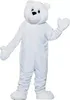 Haute qualité blanc ours polaire mascotte Costumes Halloween fantaisie robe de soirée personnage de dessin animé carnaval noël publicité de Pâques fête d'anniversaire Costume tenue