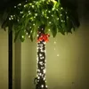 Saiten LED Weihnachtsbeleuchtung Outdoor Straße Girlande Solar Licht Fee Dekoration Girlande Jahr Garten LichterLED