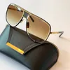 Designer Sunglasses Men Women Dita Mach Five 2087 Metal Frameless One Piece Luxury Brand Sunglasses Top Quality Original Box