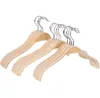 Clothing & Wardrobe Storage Dry Clothes Hanger Display Wooden Suit Coats Dress Skirts Anti Slip Hangers Organizer 38cm/40cm/42cm 50pcs SNClo