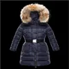 2021 Children039sガール女の子ボーイジャケットパーカスコートと女の子のためのフードと温かい濃厚なジャケットキッズフード付きリアル100毛皮wint22501187