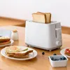 Pinlo Bread Machine Household Toaster Multi function Breakfast Automatic Defrosting Heating Double 220721