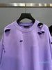 T-shirt col rond unisexe, grande taille, brodé et imprimé, style polaire, vêtements d'été, en pur coton de rue, 2022