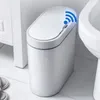 8L / 7L Smart Sensor Cestino Automatico Domestico Cestino Elettronico Cestino Cucina Cestino WC Impermeabile Sensore Cucitura Stretta Cestino 220408