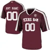 Rare Texas AM Aggies College Football Maillots Kellen Mond Jersey James Foster Connor Blumrick DeMarvin Leal Kendrick Rogers Cousu sur mesure