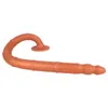 Nxy Anal Toys Explosif 60 cm Super Long Doux avec Ventouse Appareil de Masturbation Mâle et Femelle Stripe Tentacule Analplug Gode A4175859