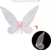 Fairy Wings Wand Butterfly Angel Wing Magic Stick Party Decoration Girls Women Halloween Costume Sparkle Dress Up Props