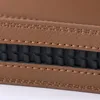 Riemen Men39s Automatische lederen riem 35 cm zonder gesp beschikbaar in blauw rood bruin wit of zwart 110130cm longebelts2348500