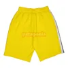 Modne męskie spodenki z nadrukiem w paski męskie dorywczo luźna plaża krótkie pary Sport Muilty kolorowe krótkie spodnie rozmiar azjatycki S-XL
