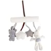STROLLER BED ACCESSOIRES Infant Peuter ratelen Speelgoed voor babywieg zacht konijnbeerstijl PRAM Hangende speelgoed Plush software Doll 1168 E3