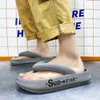 Slippers Jiemiao Men's Quality 4,0cm Plataforma de calcanhar casal casal de moda de casal Flip Flip Light Non Slip Sandals internas 220530