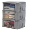 Clothing & Wardrobe Storage Pcs 49 36 21cm Non-woven Foldable Bag Organizers Dust-proof For Clothes Quilts Closets Household SuppliesClothin