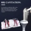 6 in1 Home Use Vacuum Ultrashape Fat Reduction Body Slimming RF Beauty Machine 80K Cavitation Machine