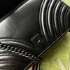Realfine Bags 5A 634936 18cm Marmont Mini Sholdent Handbag Black Hardware Handbags Dust Bag283Wの女性のための財布