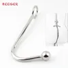 Beeger Steel Anal Rope Hook Bondage with Solid 1 "Sexy Games Sexy Games Toy Fetish ، يتم شحنه في حزمة منفصلة ،