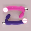 Vibratori del dildo del punto G del massaggiatore della prostata impermeabile del materiale del silicone della donna prodotto adulto dei giocattoli sexy anali staccabili