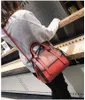 Fashion New Women Bolss de alta calidad Matte PU Cuero portátil Bolso de hombro Ladies Color Big Tote Handbag