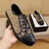 La dernière vente de haute qualité hommes chaussures rétro basses impression baskets design maille pull-on luxe dames mode chaussures décontractées respirantes gMMX00002