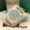 Luxury Watch Mens II 43mm 228349 116300 Ice Full Iced Vs Bigger Diamond Watch Automatic Fashion's Mettes pour hommes