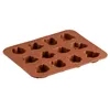 12 tazze di gufo utensili da cucina stampi per sapone fatti a mano vassoio per cubetti di ghiaccio stampo fai da te stampo in silicone per torte stampo per torte