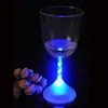 Led Light UP Wine Glass Plastic Colorful Luminous Wine Cup Liquid Activated Flashing Light-up Cups Party KTv Bar HH22-94