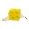 Fidget Toys Sensory Christmas Halloween Mouse Eating Cheese Push Bubble Anti Stress Barn Vuxna Dekompression Toy Surprise Wholesale