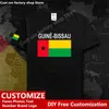 Gine Cumhuriyeti Bissau GNB Ülke Tişört Özel Jersey Hayranları DIY İsim Numarası Yüksek Sokak Moda Gevşek Tişört 220616