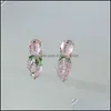 Boucles d'oreilles de lustre en peluche