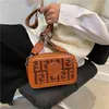 Purses US Ins super fire female new versatile messenger Korean retro wide belt printed single shoulder camera bag