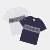 2022 Summer Mens Designer T Shirt Casual Man Damska TESE Z literami Drukuj krótkie rękawy