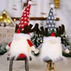 Decorazione per feste D0AD Gnomo natalizio con luce a LED Corna fatte a mano Tomte svedese scandinavo