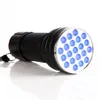 Mini 21 LED lumière noire marqueur furtif lampe de poche UV torche ultraviolette Light29026786678