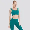 Women's Sportswear Yoga Set Workout Clothes Athletic Wear Sports Gym Legging Seamless Fitness Bra Crop Top Long Sleeve Suit 220330